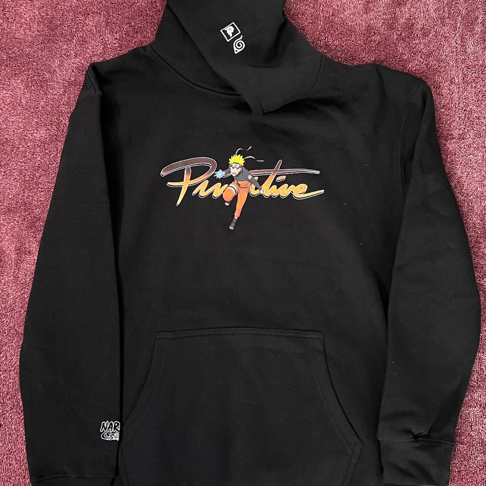 Primitive x Naruto Kids Black Hoodie